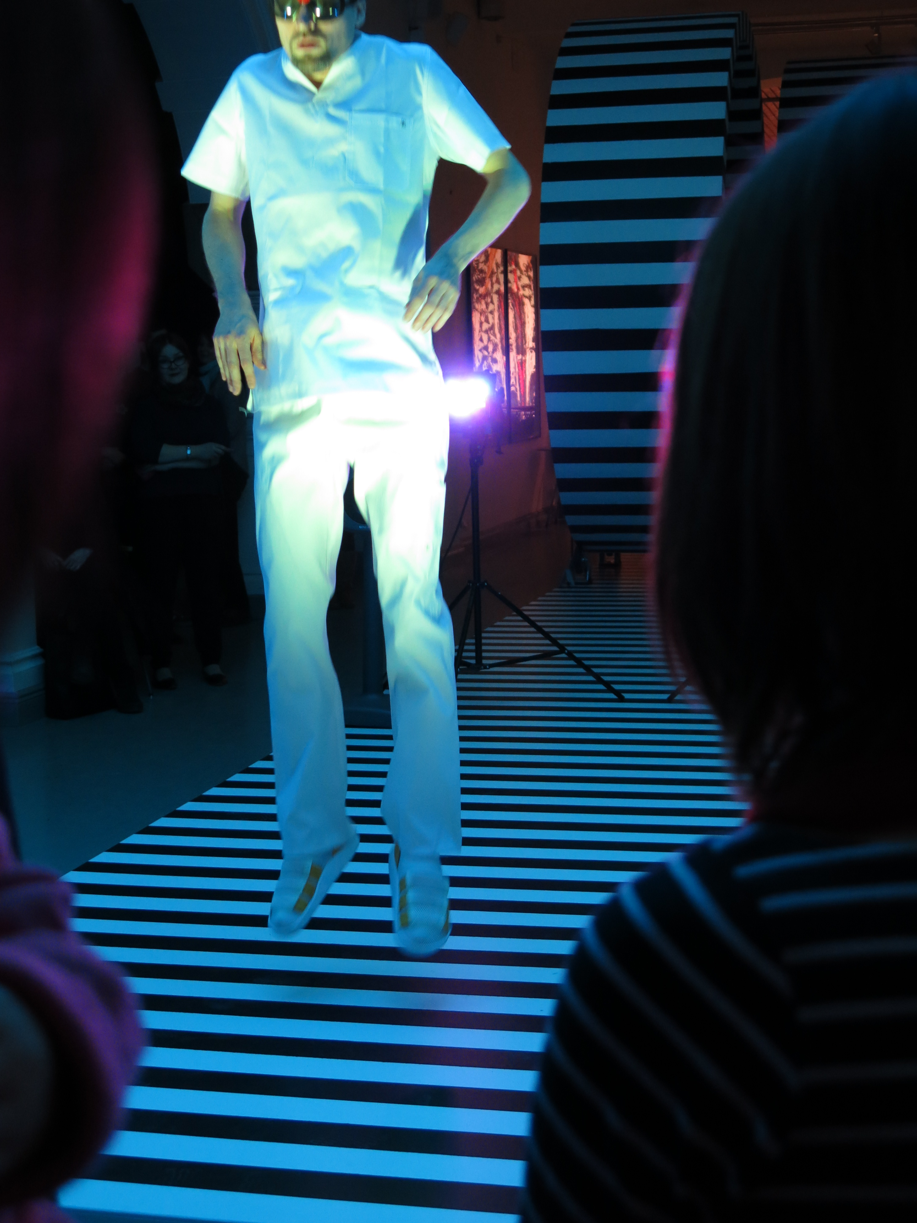 Performance and installation view at Design Museum Helsinki