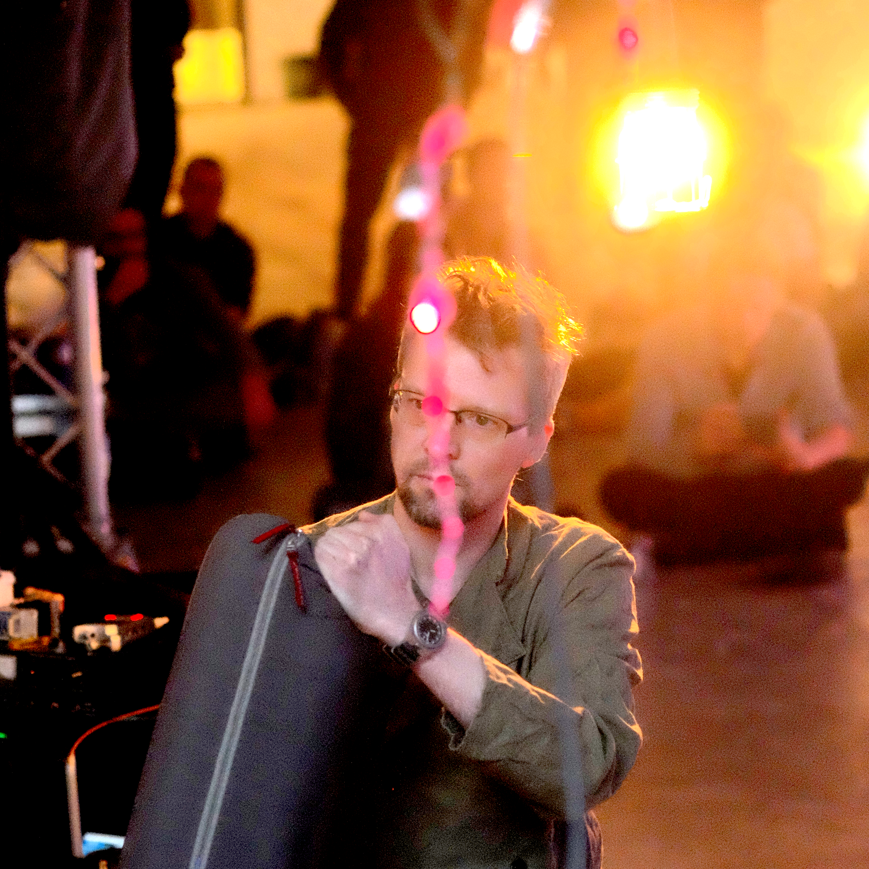 Ove Holmqvist in workshop and performance context