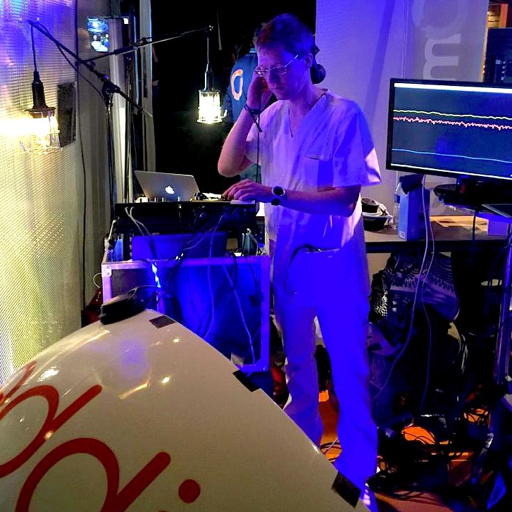 Ove Holmqvist during Beddit-related work